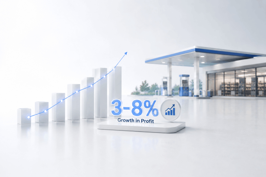 PriceEasy Fuels 3-8% Growth in Profit