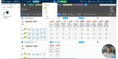How to Update Fuel Prices Across Multiple Stations in PriceEasy