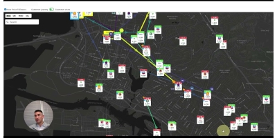 Track competitor prices and correlated relationship strength between your station and them