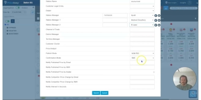Assign/manage roles,notifications,POS Details in station properties
