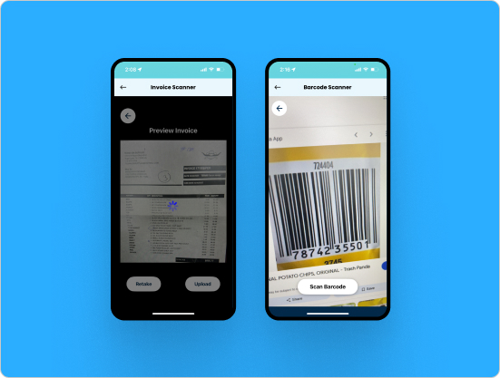Receive Orders feature